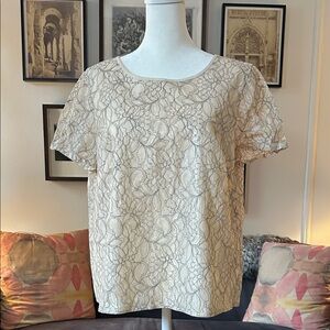 Catherine Malandrino Lace Blouse